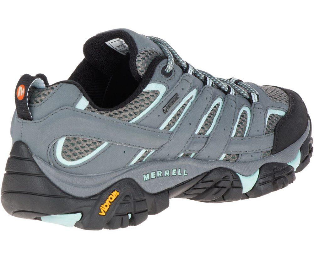 Merrell Hiking Shoes Grey - Moab 2 GORE-TEX® - Womens 59NSMEVIL